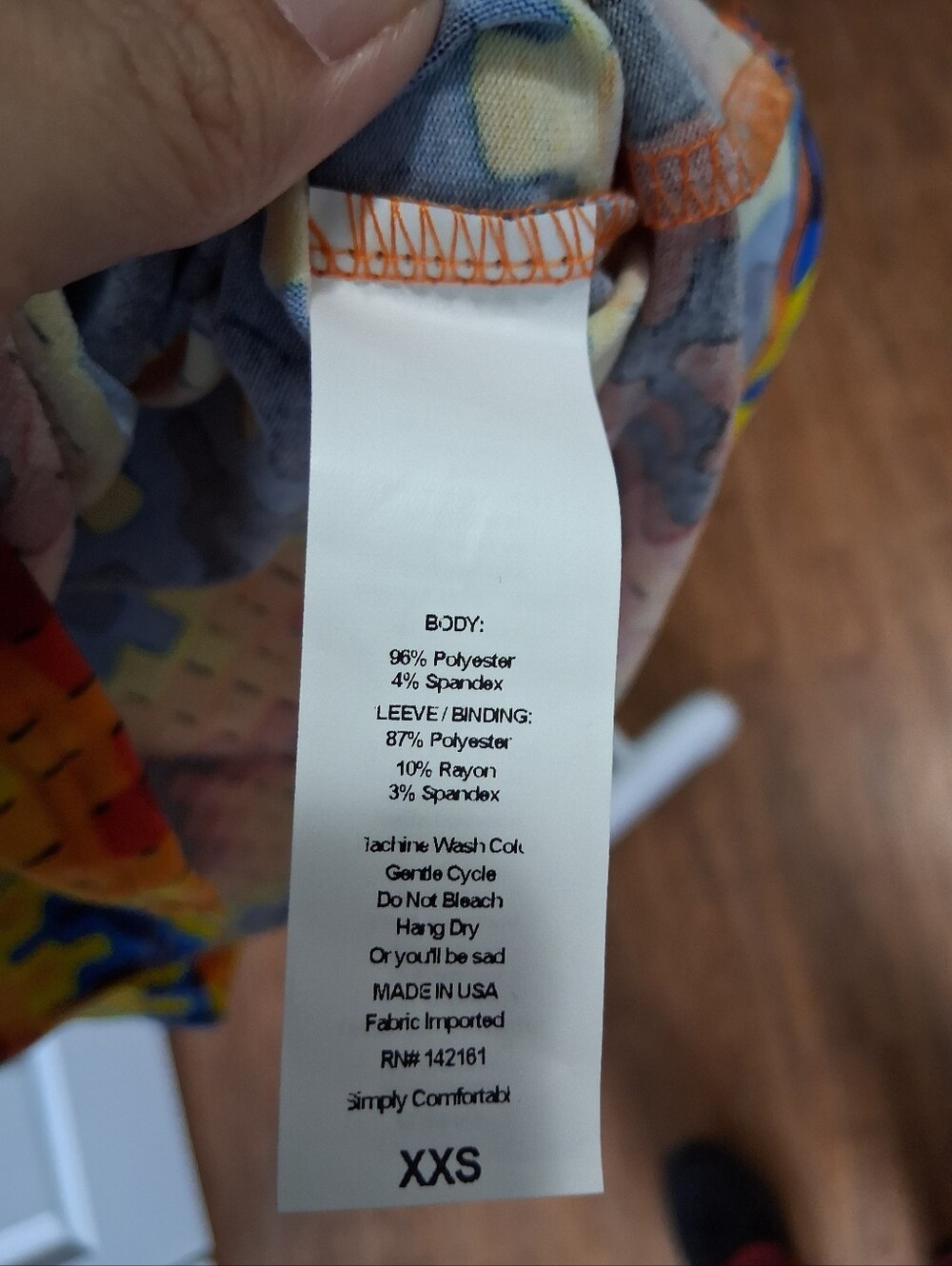 Lularoe Raglan Top - Picture 3 of 3